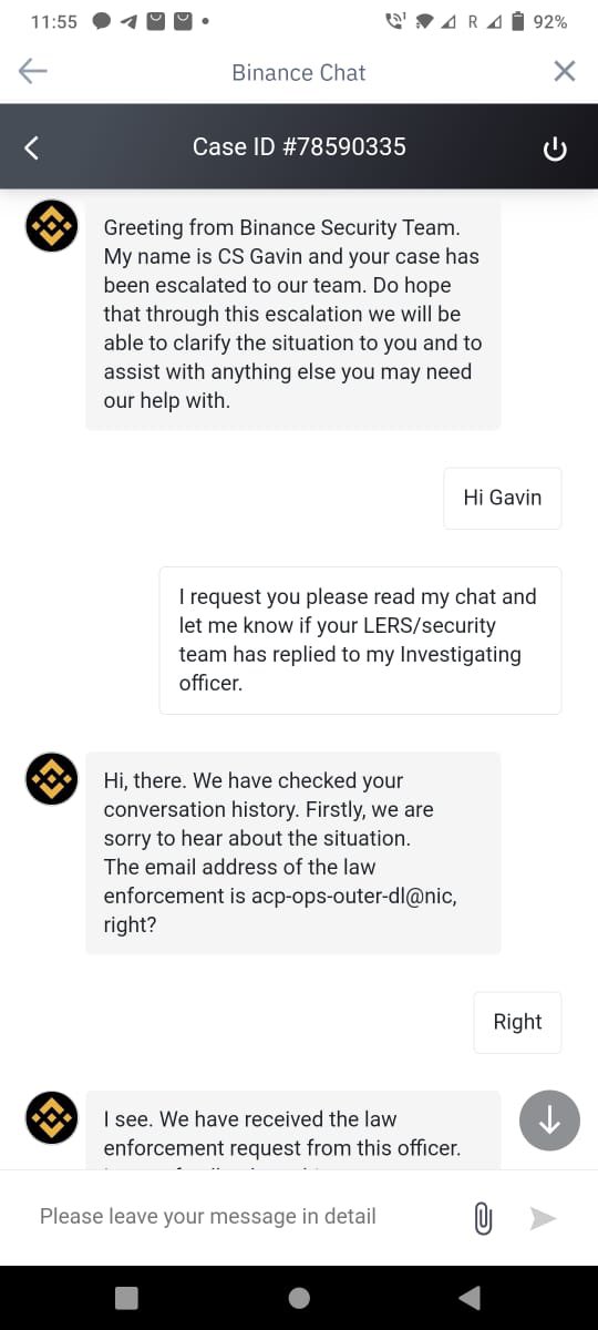 Techwacktarun's tweet photo. @cz_binance Hi CZ. I’m binance user  since 4 yrs and referred it to 1000s.. I have become victim of a phishing scam and my 0.7827 BTCs have been moved to hackers account on Binance…. I have filed complaint to local police as guided by support… But now binance is not helping. https://t.co/dr32UEg8AC