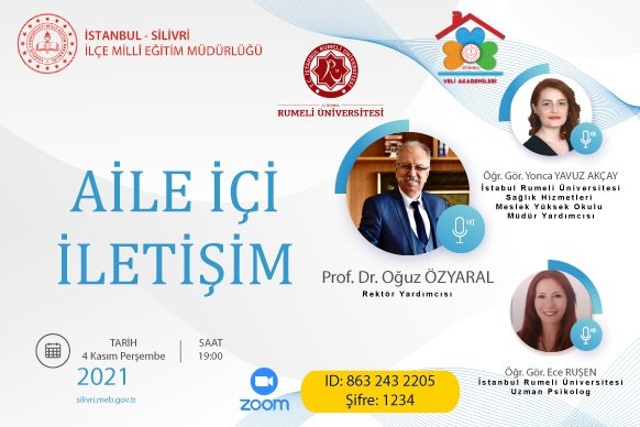 📢 Aile içi iletişim konulu Veli Akademileri etkinliğine tüm velilerimiz davetlidir. <a href="/tcmeb/">Millî Eğitim Bakanlığı</a> <a href="/istanbulilmem/">İstanbul İl Millî Eğitim Müdürlüğü</a> <a href="/memleventyazici/">Levent Yazıcı</a> <a href="/ArtarZeki/">Zekeriya Artar</a> @veliakademileri
