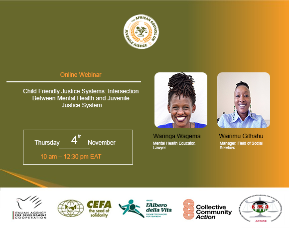 Meet the speakers of our upcoming webinar,they will share insights on the topic Child Friendly Justice Systems: Intersection Between Mental Health and Juvenile Justice System.

Register us06web.zoom.us/webinar/regist…

#childjustice #juvenilejustice #MentalHealthMatt #mentalhealth