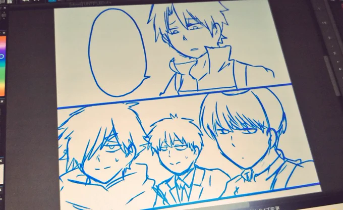 描きあげた〜"ᕕ( ᐛ )ᕗ,,
さてと!!!!!!

新しい愛を描きますか 