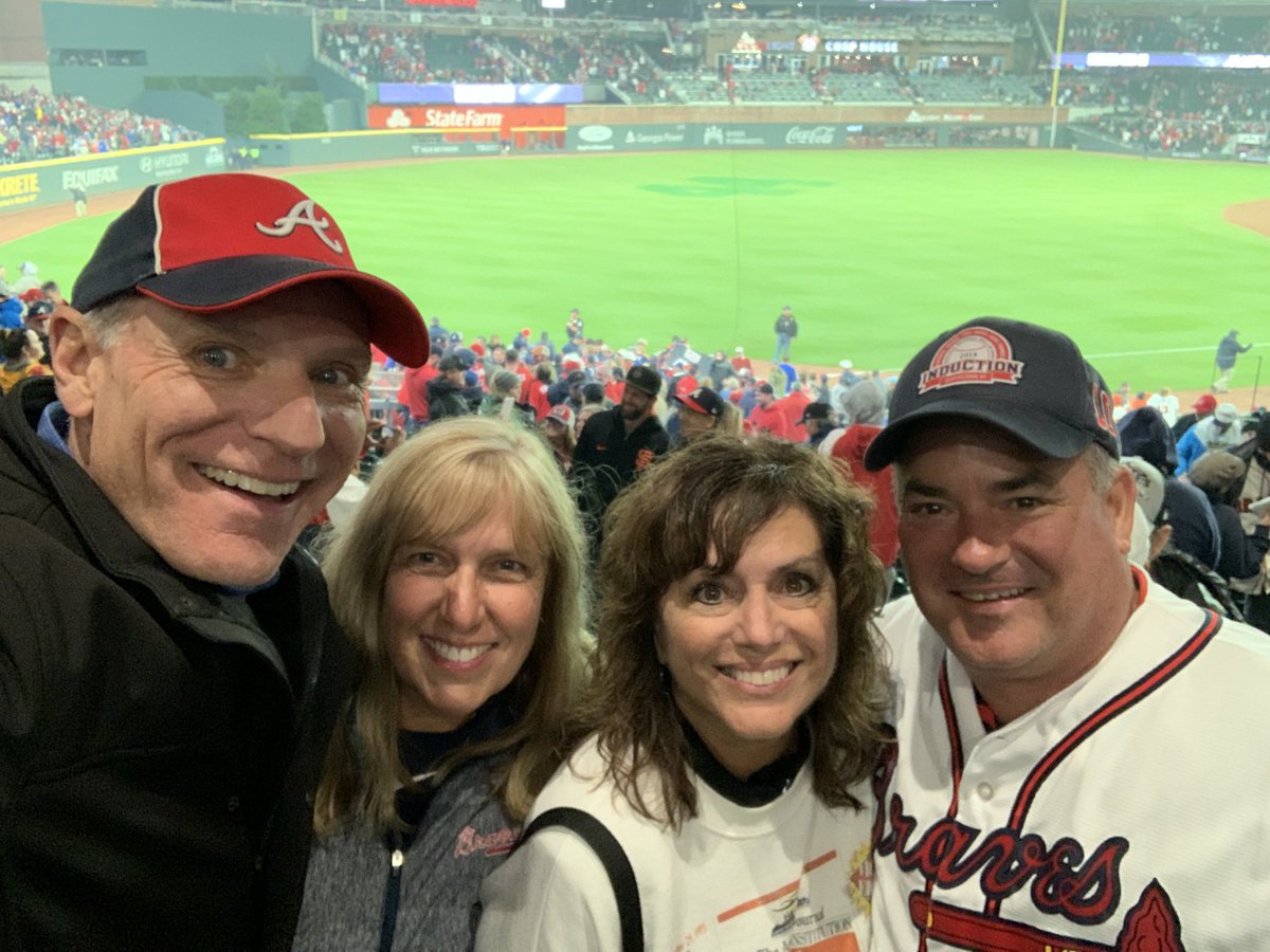 Brucebuck1's tweet photo. Wow! Great bookends to an unforgettable season. With great friends at spring training and again at the World Series! What a year. I still can’t believe it. Somebody pinch me!!!!! https://t.co/jKrRzwvmo9
