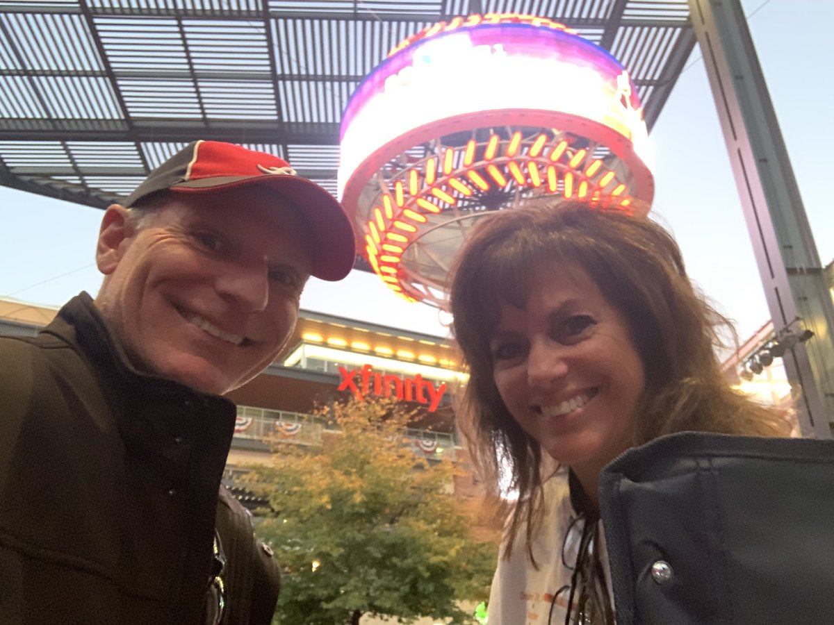 Brucebuck1's tweet photo. Wow! Great bookends to an unforgettable season. With great friends at spring training and again at the World Series! What a year. I still can’t believe it. Somebody pinch me!!!!! https://t.co/jKrRzwvmo9