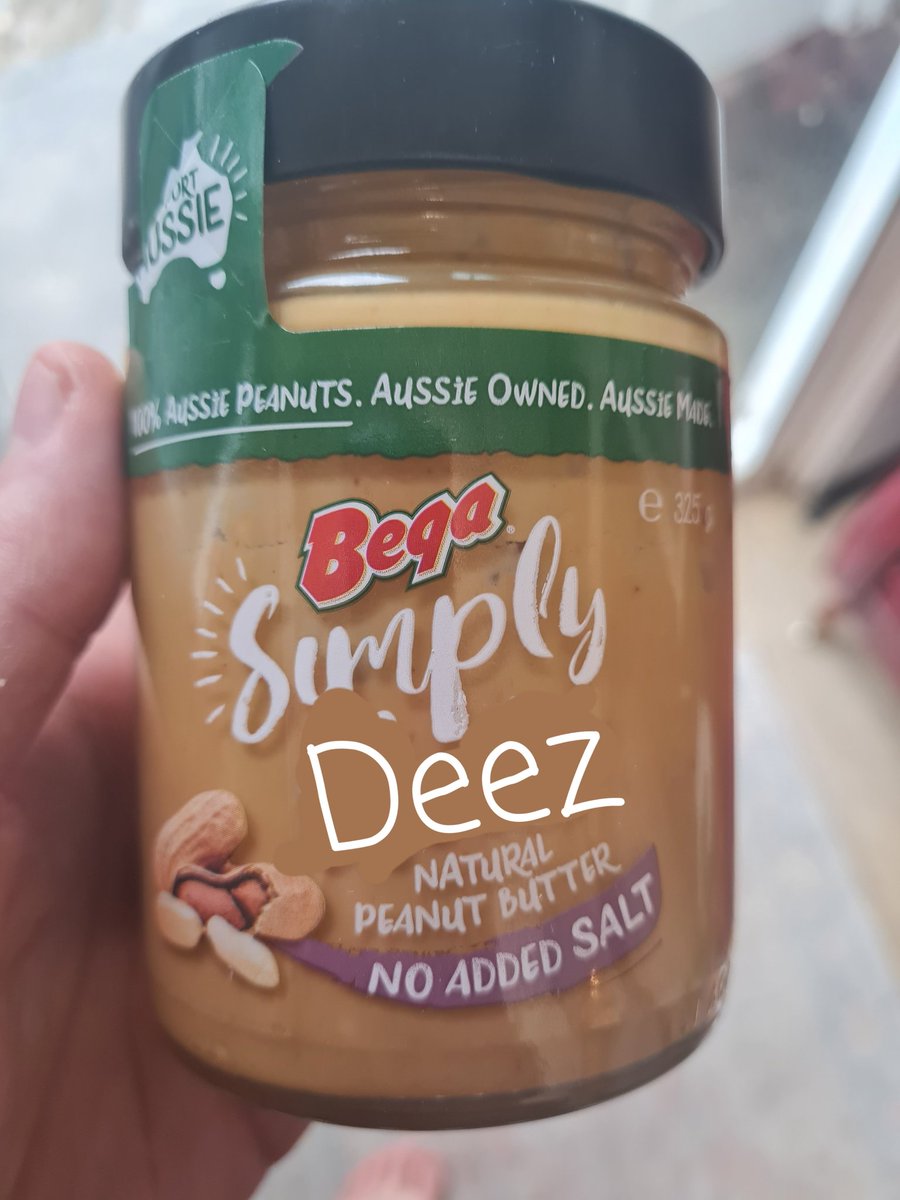 benjijeman's tweet photo. Pitching an alternate branding idea to Bega https://t.co/33vrthgb3Y