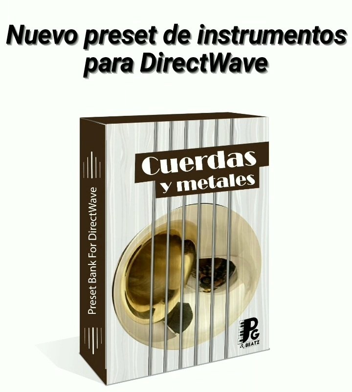 PGRecordsBeatz's tweet photo. Para productores! 
Nuevo paquete de Preset para DirectsWave, disfrutalo a tan solo $36.99 muy buenísimo para crear beats de corrido tumbados y mucho mas. 
Link: https://t.co/JigrbiWSak https://t.co/xuW3Tx0baG