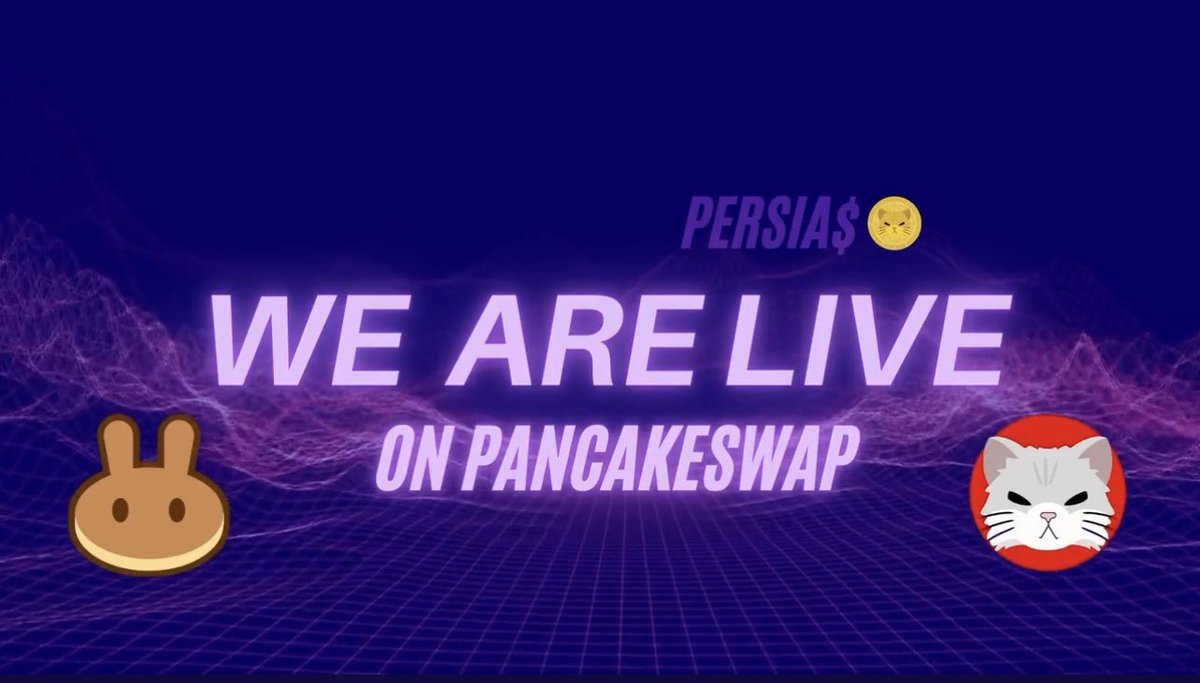 I'll buy Potential Parabolic $Persia Token📈

✅STRONG FUNDAMENTAL
✅BIGGEST MARKETING
✅USECASE PRODUCT
✅NO TEAM TOKENS
✅INITIAL MC $140k

@Persia_token Now listed on PancakeSwap
pancakeswap.finance/swap?outputCur…

🎯CONTRACT:
0x999faE6A332B87a9a979ba32994dEA6c4670aD55