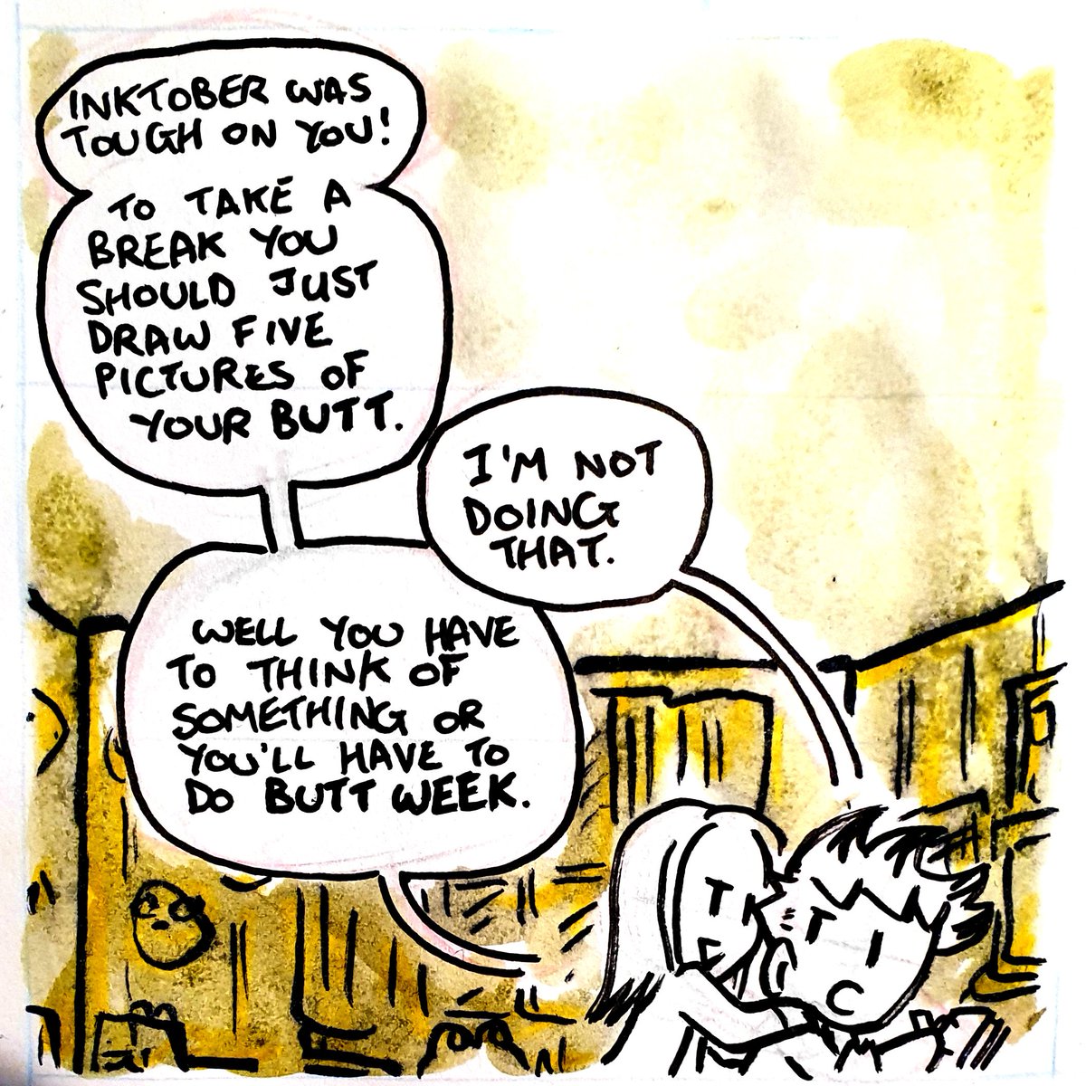 MiniTomComic's tweet photo. Day 2128. But...no... https://t.co/bLOCeSL4eC