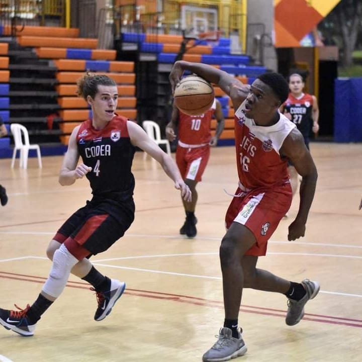fecobacostarica's tweet photo. Finaliza el segundo juego de la Liga de Desarrollo con victoria para CODEA frente al equipo de @academy_jets.

Descargá y seguí todas las estadísticas de los encuentros por medio de @SwishAllHoops 📲

#LDBM #JuntosSomosMás https://t.co/Z9D2KIKER5