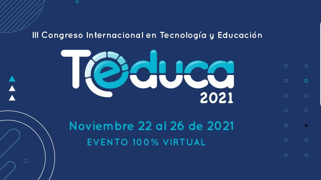 udes_oficial's tweet photo. #TEDUCA | ¡Conferencistas internacionales! #TEDUCA2021 del 22 al 26 de noviembre. Casos de éxito en procesos de enseñanza y aprendizaje, mediados por tecnologías. #SomosUDES 👩💻📲 🧑🏻🏫
✅ Inscríbete 👉 https://t.co/taS9qWIZOM https://t.co/BFPEaxiaYg