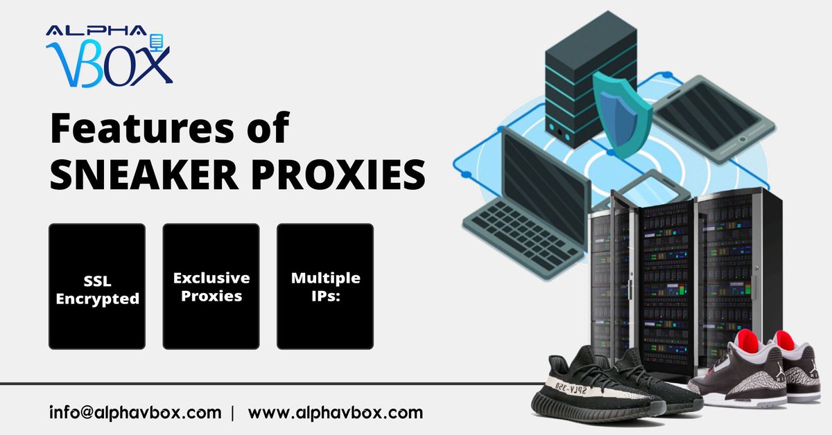 alpha_vbox's tweet photo. Get the Alpha VBox highest quality and the best private proxies server.

visit - https://t.co/3oeGS4zyiT

#sneakerproxies #sneakerbotproxies  #bestproxiesforsneakerbots  #sneakerserverandproxies #dedicatedproxiesforsneakers #buysneakerproxies   #highestqualityproxies https://t.co/fQ7dWwFy3p