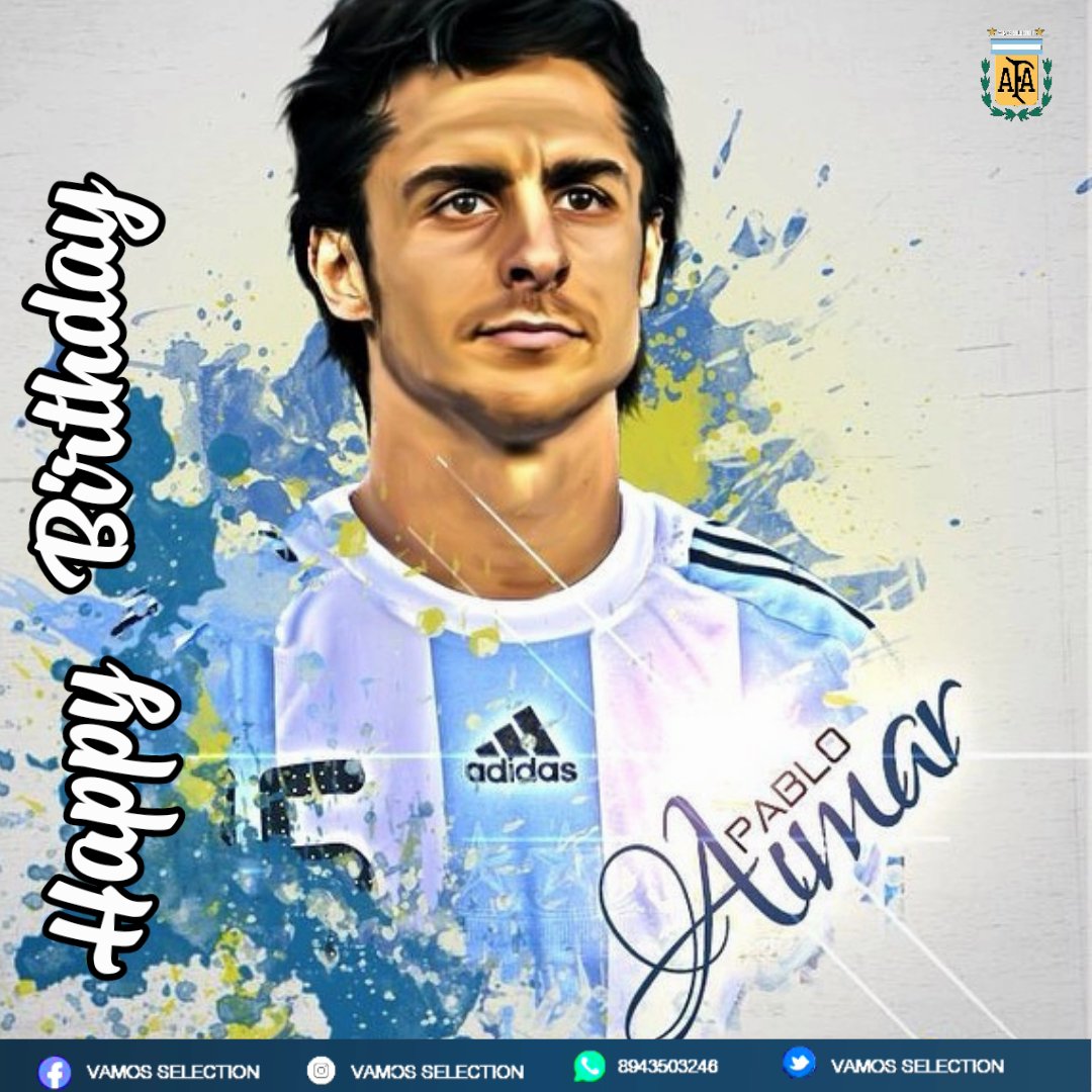 Happy Birthday Pablo Aimar        © Vamos  Selection    