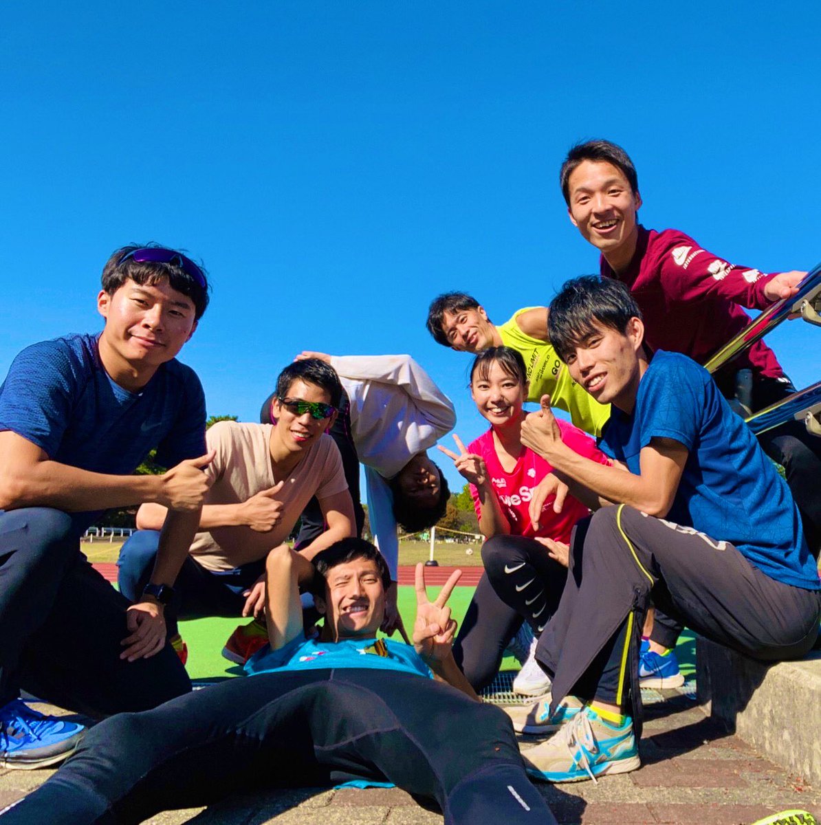 i_link01's tweet photo. 今日は和田堀と舎人公園の2拠点に分かれて練習を実施しました！

11月とは思えない温暖な気温で楽しく練習できました😁
お疲れ様でした！　
#今日のiｰLink https://t.co/Wz4D02azvY
