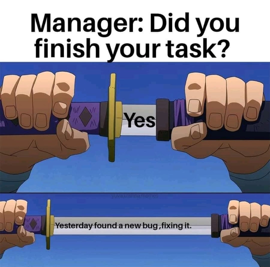 Every programmer's story 😂