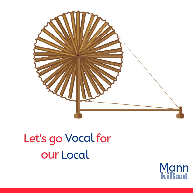 Let's go #Vocal4Local!

#MannKiBaat #NariSeKharidari