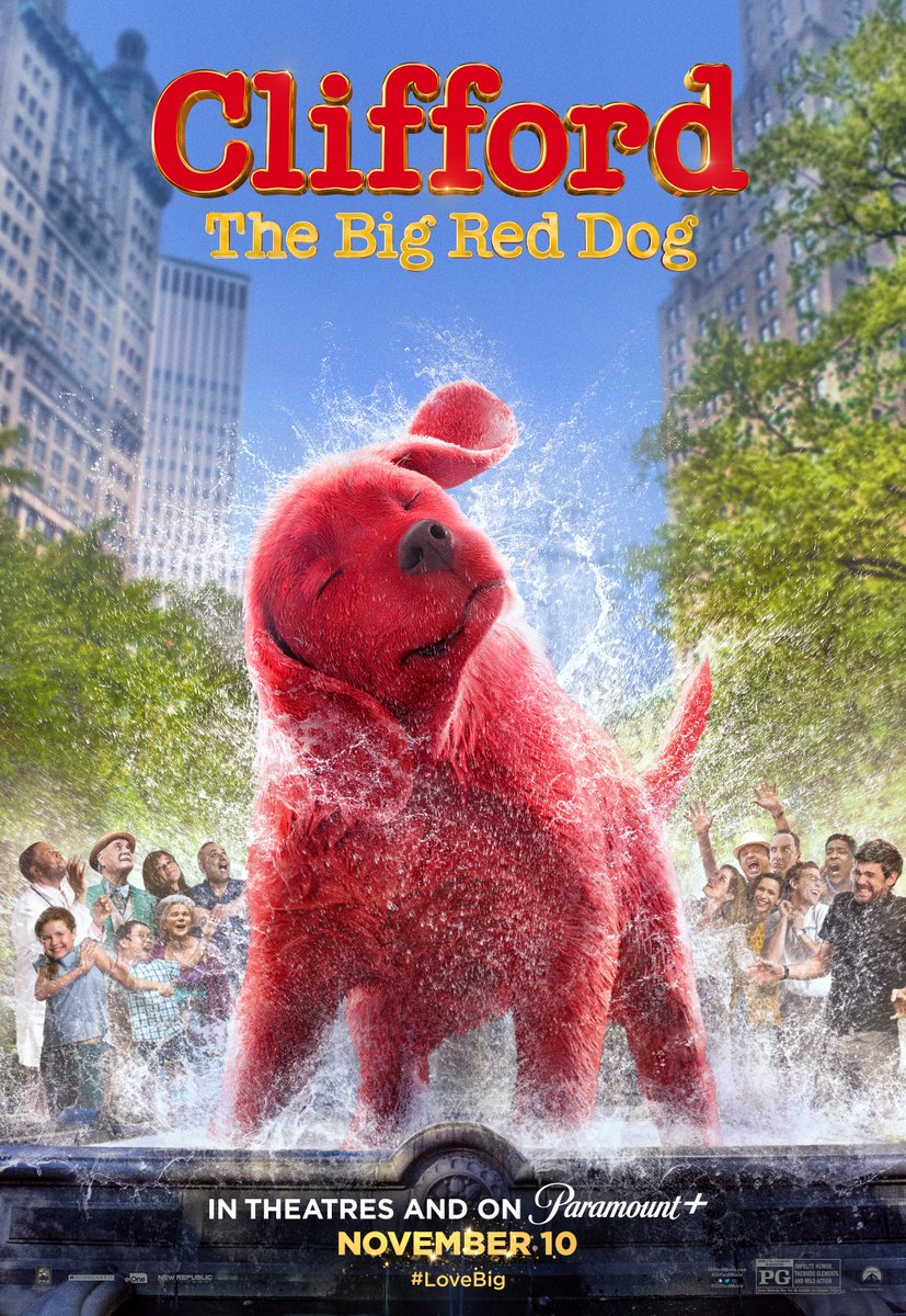 CLIFFORD THE BIG RED DOG advanced screening this coming weekend in several cities. Follow the link for more details. 
bit.ly/2ZOTIfm
LIKE and SHARE this posting. 
#LatinoScoop <a href="/screenings/">Advance Screenings</a>
