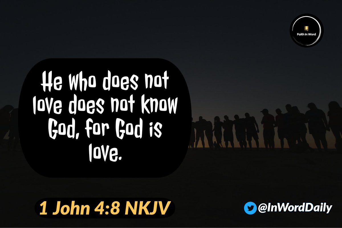InWordDaily's tweet photo. One of the strongest evidences of true conversion is love to God and man. Those who accept Jesus as their Redeemer have a deep, sincere love for others of like precious faith. - AA 262.3
#DailyWithJesus #LoveYourGod #LoveYourNeighbors #GreatCommandments https://t.co/n7nauwI2ZV