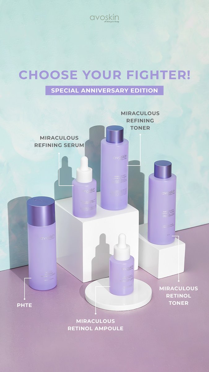avoskinbeauty's tweet photo. 💜Breaking News💜

Siapa yang belum kebagian Special Anniversry Edition dari Avoskin? Ada kabar baik nih, kamu masih bisa mendapatkan series ini dengan stock yang sangat terbatas! Jangan sampai kehabisan!💜

Coba share di reply, produk mana yang jadi wishlist kamu! 😘 https://t.co/vxgDy6Eaif