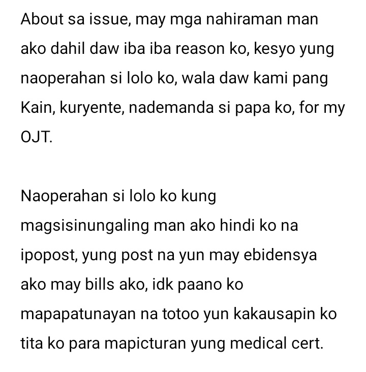 ATINicoleS's tweet photo. Gusto kolang sabihin yung side ko, and nagsosorry po ako sainyong lahat, nasa inyo po yun if patawarin niyo ako o hindi, I know na mangyayare tong araw nato dahil sa pag hingi ko nga tulong. 

Hindi ko na alam paano ko explain sarili ko, dun sa una Kong nagawan ng kasalanan++ https://t.co/WLHWftzmEs