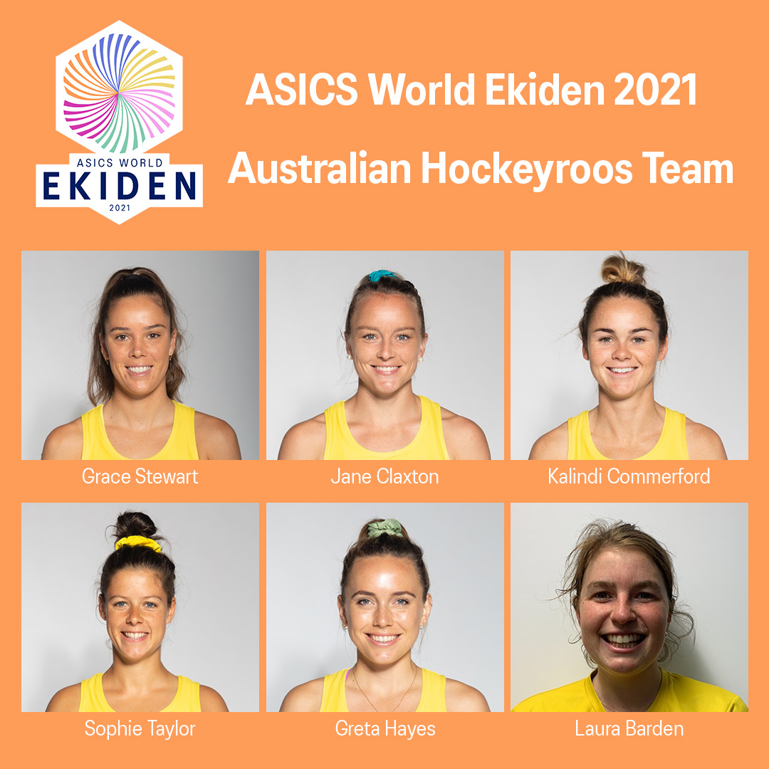 They're in too! Meet the Australian <a href="/Kookaburras/">Kookaburras</a> &amp; <a href="/Hockeyroos/">Hockeyroos</a> Ekiden teams. The uplifting global event of the year, #ASICSWorldEkiden is a free virtual team relay. Form your team and register today via the link below. 🏑🏃

ASICS World Ekiden: asics.tv/3CNjHT6
