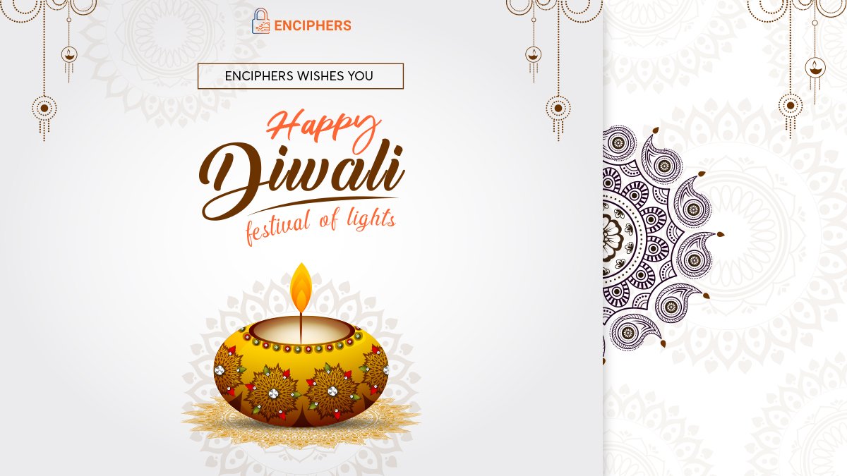EnciphersLabs's tweet photo. May this #Diwali brings #security of happiness to all...!

Happy Diwali...!

#enciphers #encipherslabs https://t.co/3yibPHa4Np