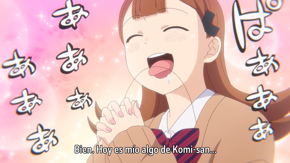 saincisco's tweet photo. Just watched episode 4 of Komi San can't communicate. 
They censored the yandere, the anime is already comedic but the censorship felt even more comedic. They hinted about it in the anime, at the "chopsticks" several times to say that it's just symbolic. #KomiCantCommunicate https://t.co/BbEkCyjDWd