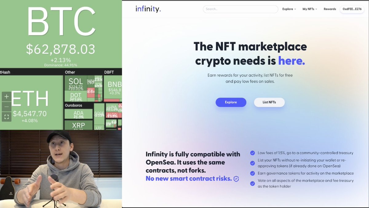 mrblock's tweet photo. @infinitydotxyz is building the decentralized Opensea for the community 

Infinity 如何透過社區驅動一個去中心化 NFT 市場 

YouTube👉https://t.co/qp2zJPEfdn
社區👉https://t.co/5SVGG3CxQX

😱規則：分享+Tag3位朋友+留言 #NFT https://t.co/3JYvRiSNDD