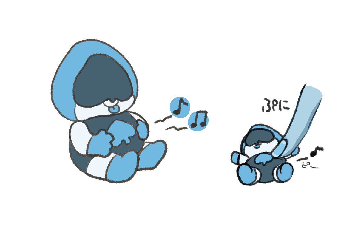 #DELTARUNE 
前にポイピクにあげていたchapter2のランサーくん 