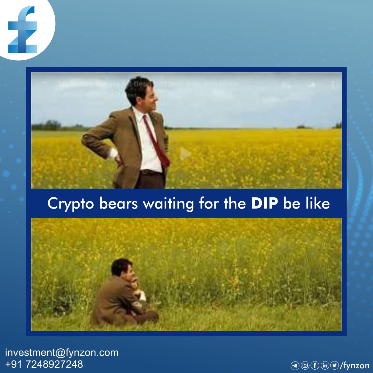 fynzonteam's tweet photo. Are you a bear or bull?
🐃🧸
#bear #bull #bitcoin #trading #inr #trend #graph #markettrend #analysis #memes #trend #ethereum #usdt #cremit #fynzon #fynzonexchange #fynzonwallet #fynzoninvest #fynzoncryptoworld #meme #trend #signup https://t.co/jiA7A2WZhY