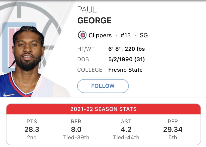 ClipsLand's tweet photo. Please never put any of these guys in the same conversation as PG ever again https://t.co/SR7pawmHtM