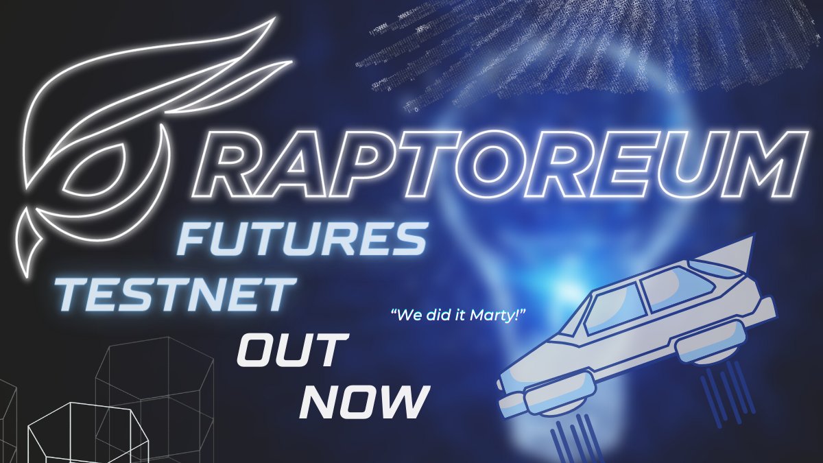raptoreum's tweet photo. We are pleased to announce that as promised, we have released #Raptoreum incentivized #Testnet #Futures #Binaries for #Pools, #Transactions, #Mining, #TimeLocks and #SmartNodes

🟩https://t.co/9PXWZcW3Q5
🟩https://t.co/fBkAed5tvb

$RTM #WeAreGrowing #TheFutureIsNow #Ghostrider https://t.co/fR8rf1sMU6