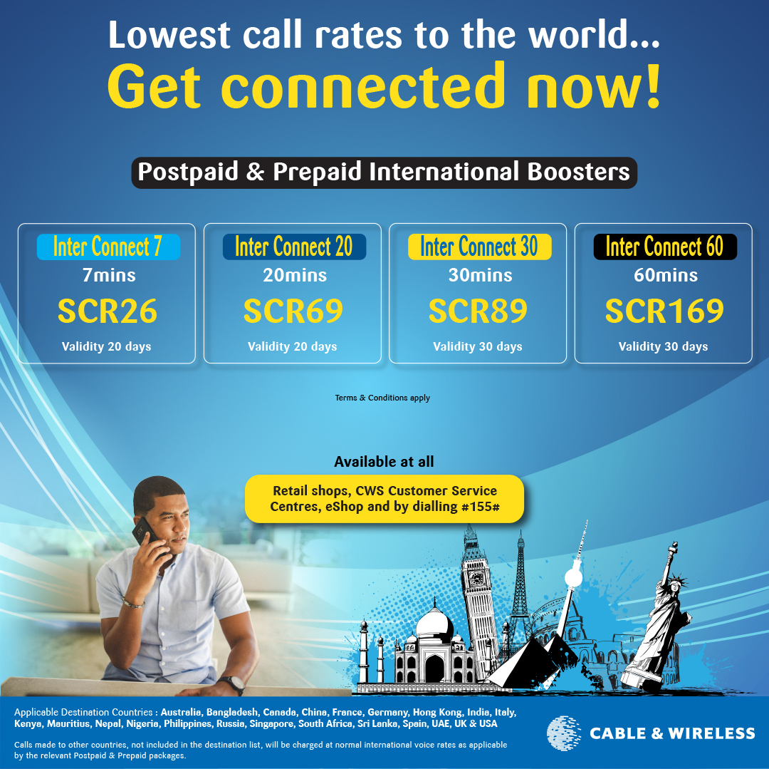 Cable & Wireless Seychelles (cwsesel) Twitter
