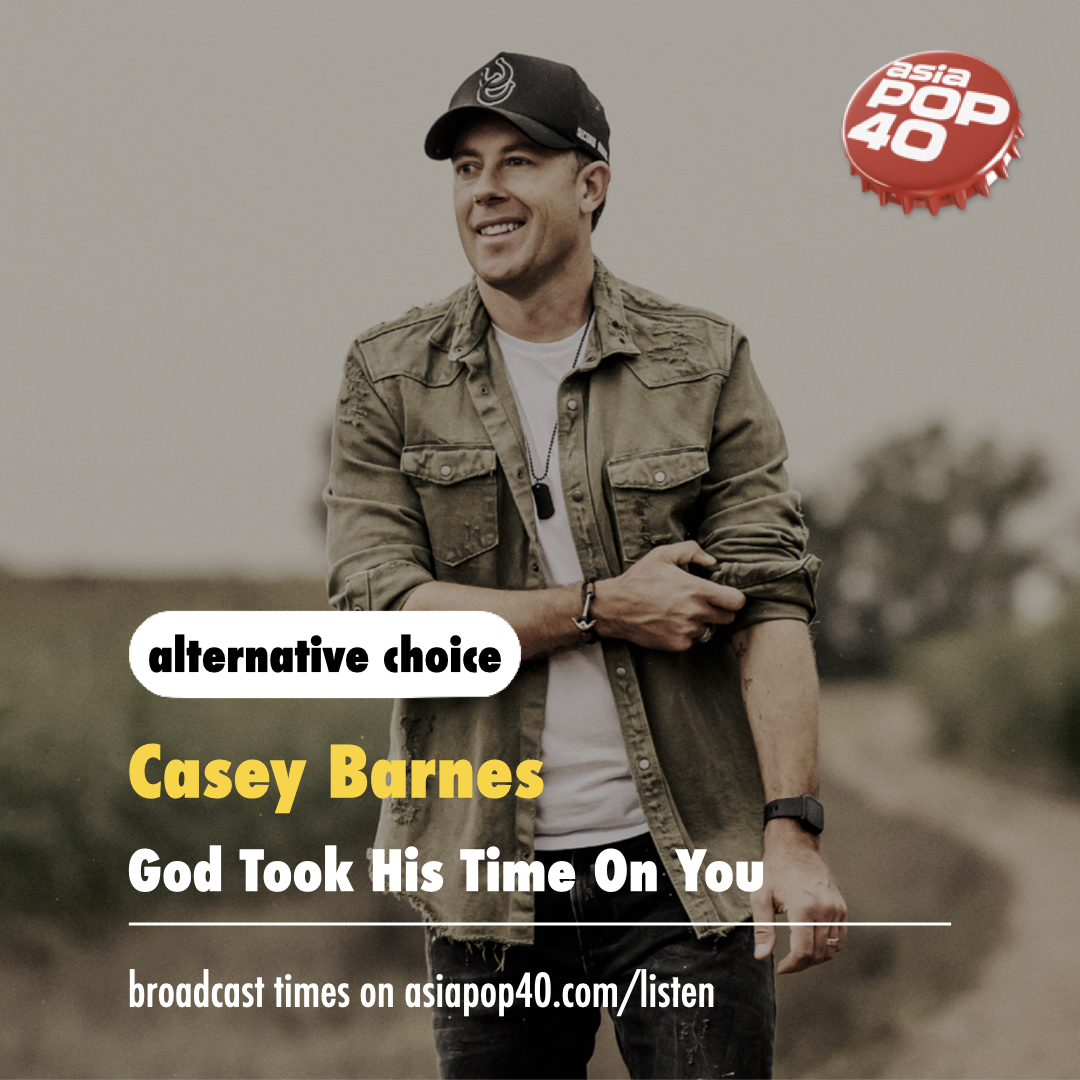 AsiaPop40's tweet photo. When Heaven dreamt you up
God took His time on you 👼

On #AsiaPop40 this week, we are featuring @Casey_Barnes' "God Took His Time On You" as an Alternative Choice track! 

Times and locations on https://t.co/w4z3DhtcE7.

@_AndrewStone #caseybarnes #country #chuggmusic https://t.co/QwsUYSIAd2