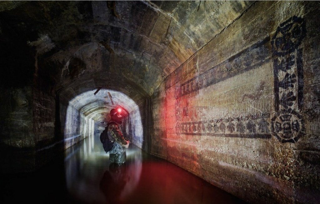 Odinetc2019's tweet image. Диггеры показали затопленный бункер Берии в подземелье Самары bloknot-samara.ru/news/diggery-p… #bloknot