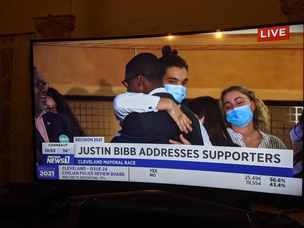 EAKhorana's tweet photo. @BibbForCLE, thank you for being a role model. You shocked Cleveland politics. #StudentsforBibb https://t.co/7iSh4n8a4u