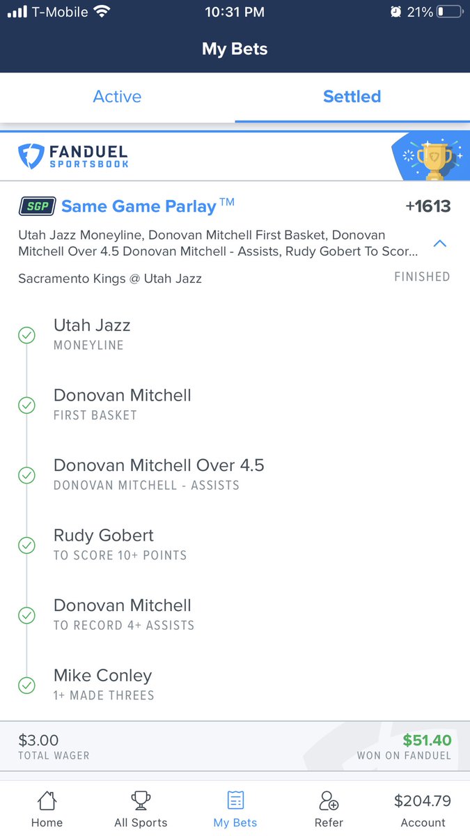 path_of_satoshi's tweet photo. Gran gran hit it big on the jazz game 🥳🥳 #jazz #sports #NBA #bettingtips #GamblingTwitter #jackpot https://t.co/BvRkAi1yj7