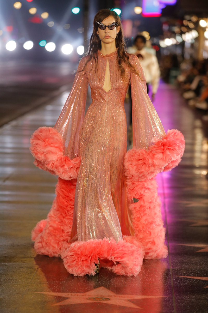 MIUCClAMUSE's tweet photo. some of my favorite dresses from the gucci love parade show https://t.co/XVCO1jKlMd