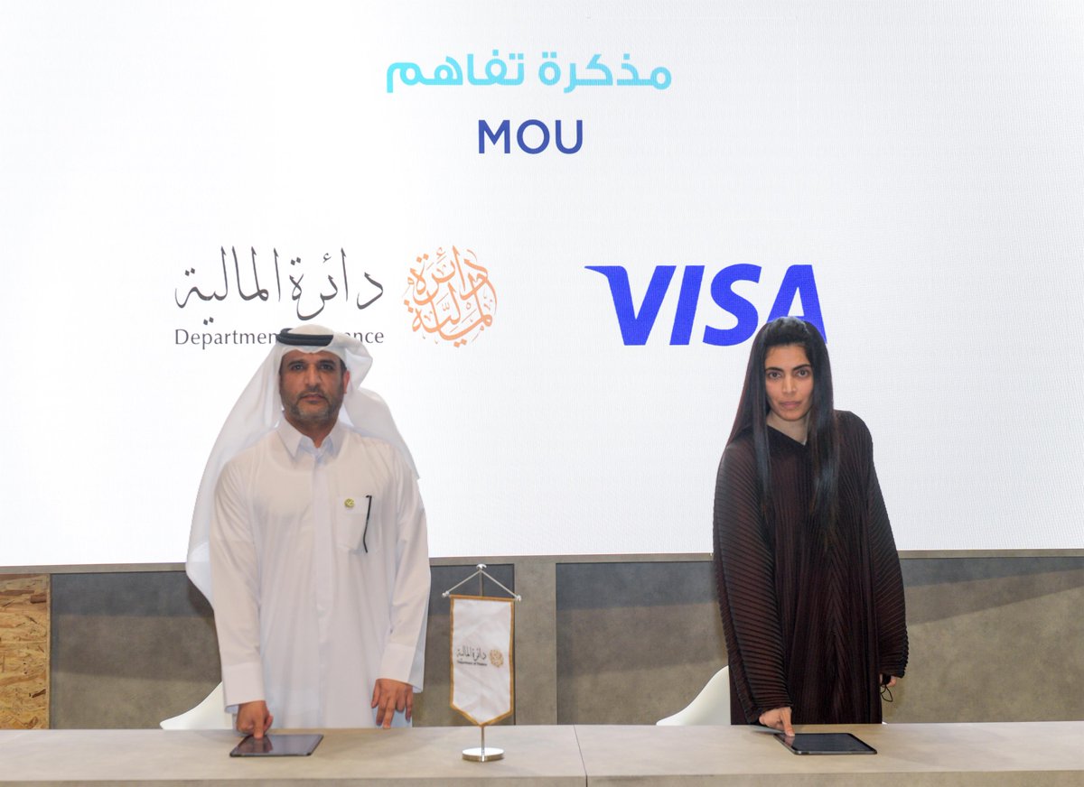 The Government of #Dubai's Department of Finance (<a href="/DOF_Dubai/">مالية دبي</a>) and Visa, Sign a Memorandum of Understanding to Drive Government Digitisation Agenda.

mediaoffice.ae/en/news/2021/N…
