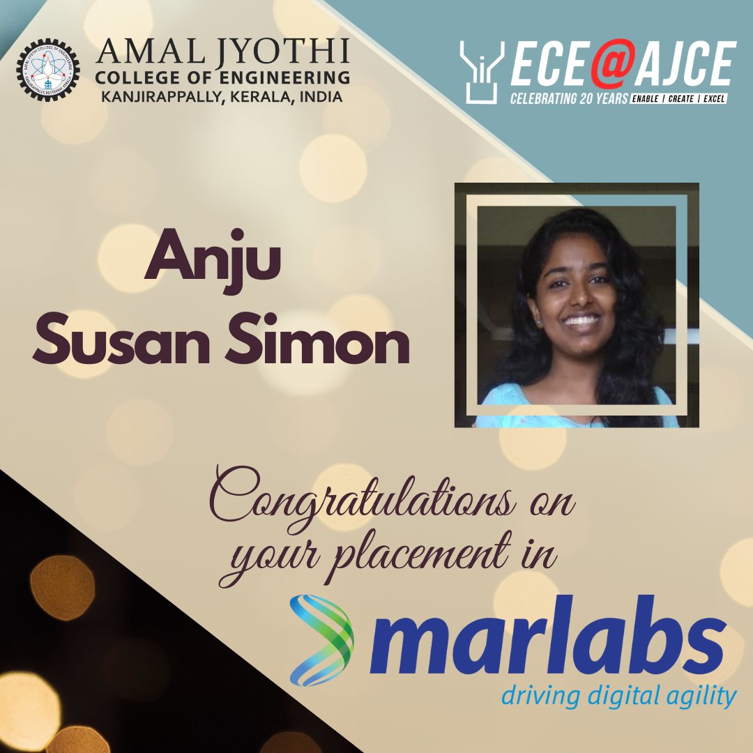 ece_ajce's tweet photo. Congratulations on your placement .. https://t.co/GxCNQWnXPe