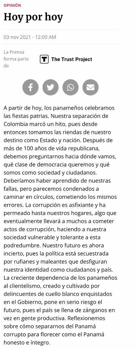 Duele… 🇵🇦💔