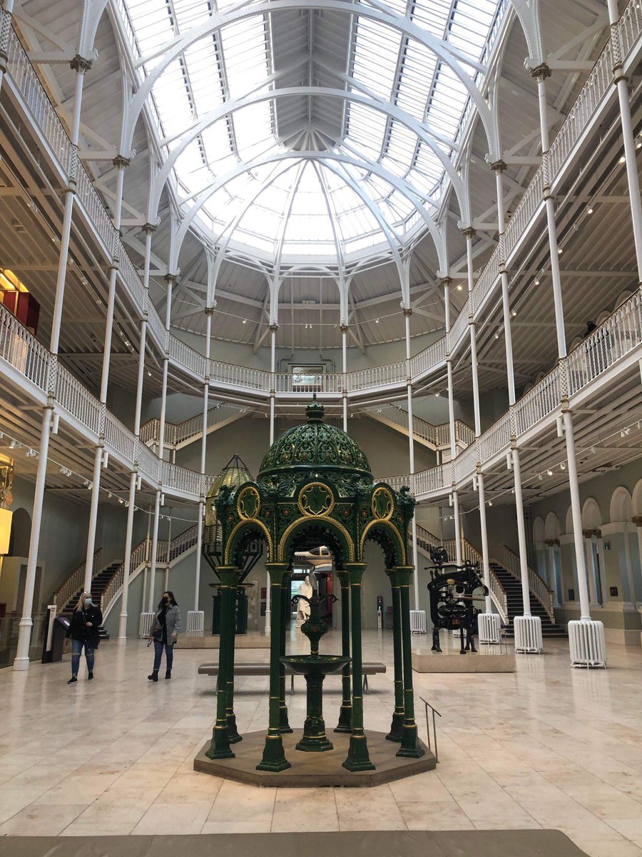 FunkyEllas's tweet image. The National Museum of Scotland is just one of many free to enter museums in Edinburgh that is perfect to take the kids to on a rainy day #Edinburgh