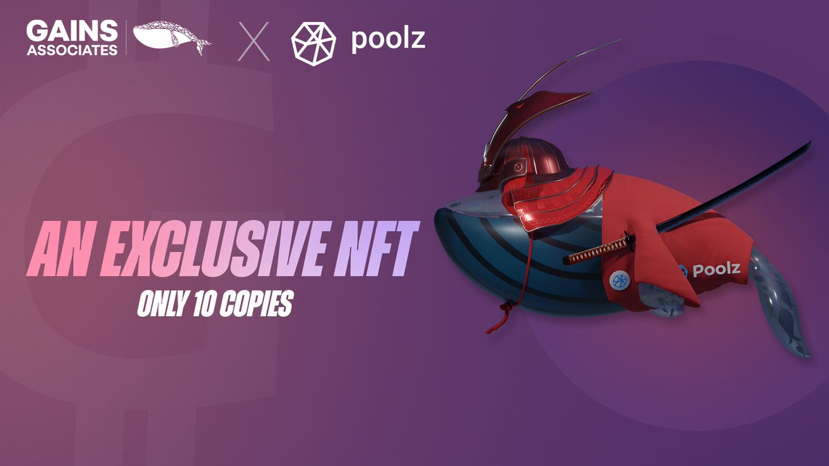 GainsAssociates's tweet photo. To celebrate the imminent launch of the $GAINS #token on #BSC, we are organizing a 2nd #NFT drop in #partnership with #Poolz, one of the #leading #launchpad #platforms! 🚀🔥

RULES

1°: Follow @GainsAssociates &amp; @Poolz__ 

2°: RT &amp; tag two friends

Drawing on December 1st 2021 https://t.co/WQHBvSskNW