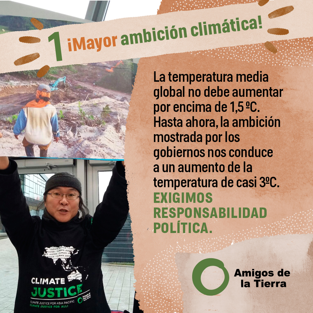 AmigosTierraEsp's tweet photo. El #CambioClimático ya ha comenzado, pero podemos contenerlo. Para evitar sus peores consecuencias el aumento de temperatura no puede pasar de 1,5ºC🌡️ y todos los esfuerzos deben de colocarse ahí con urgencia y por ahora vamos MUY MAL. https://t.co/oyecn9k1dR #JusticiaClimáticaYa https://t.co/4KylHBER1o