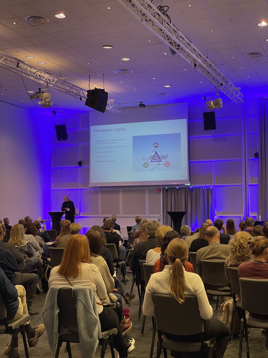 LenaCapp's tweet photo. #svalbardscience at SSC2021 @nansenlegacy Status and future for the polar cod by Nicolas Dupont #UiO 🌏 https://t.co/gJVwIC1lDP