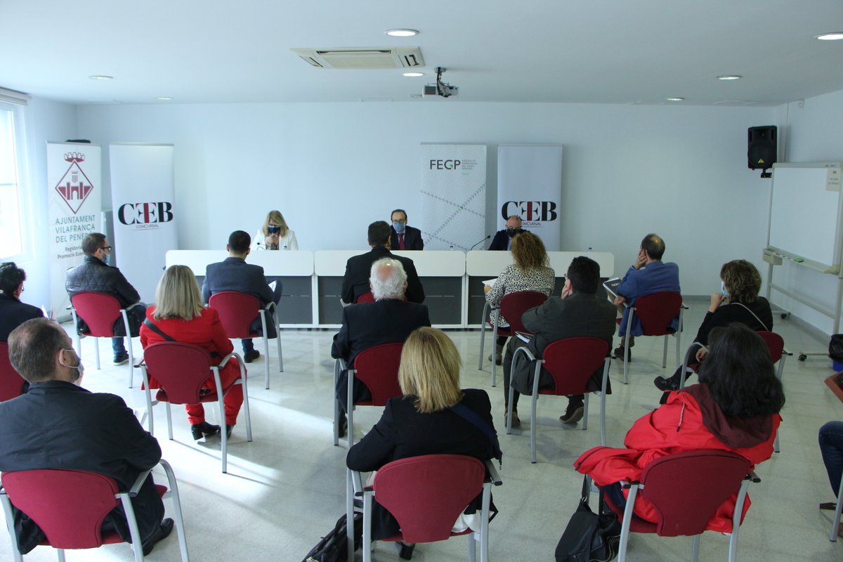 FegpComunicacio's tweet photo. 🧑🏽⚖️Avui estem amb #CETEB en la Jornada de Llei Concursal i 2a Oportunitat, amb el Sr. César Suárez i Sr. Lluis Badia, per parlar sobre "Les alternatives legals als problemes d'insolvència. Petita empresa i autònoms"
#FEGP2021 #lleiconcursal #empresa #penedès #garraf https://t.co/WekkR6RHAC