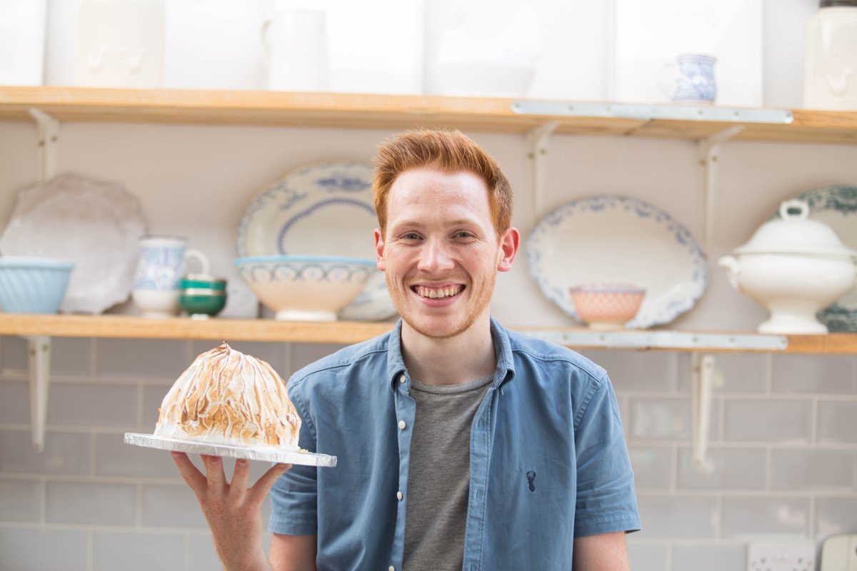 ThisIsEng's tweet photo. Engineering can take you anywhere. @cakesmyth has combined his training as an aerospace engineer for @RollsRoyce with his love of baking and now produces a @netflix show, #BakingImpossible as well as working on the future of aircraft.  #ThisIsEngineeringDay https://t.co/l7eJmI45T7