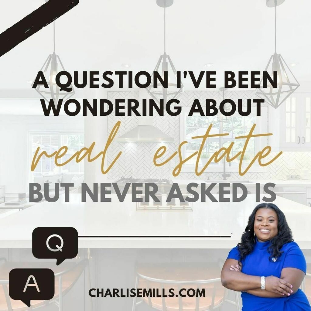 What’s a real estate question you always wanted to ask? Post in the comments.

#millshomesolutions #chasingdreamswithcharlise #agentowned #southcarolina #realtor #realestate #realtorsofinstagram #realtorlife #christianentrepreneur #mompreneur #luxuryreal… instagr.am/p/CVz0AHcgsQa/