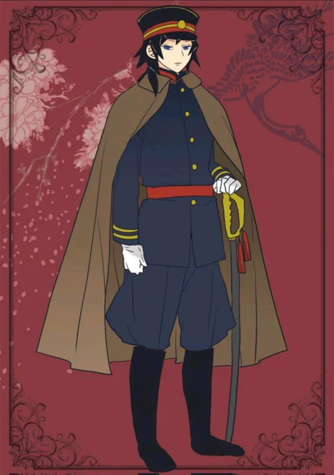 軍服っぽい義勇さんです 
