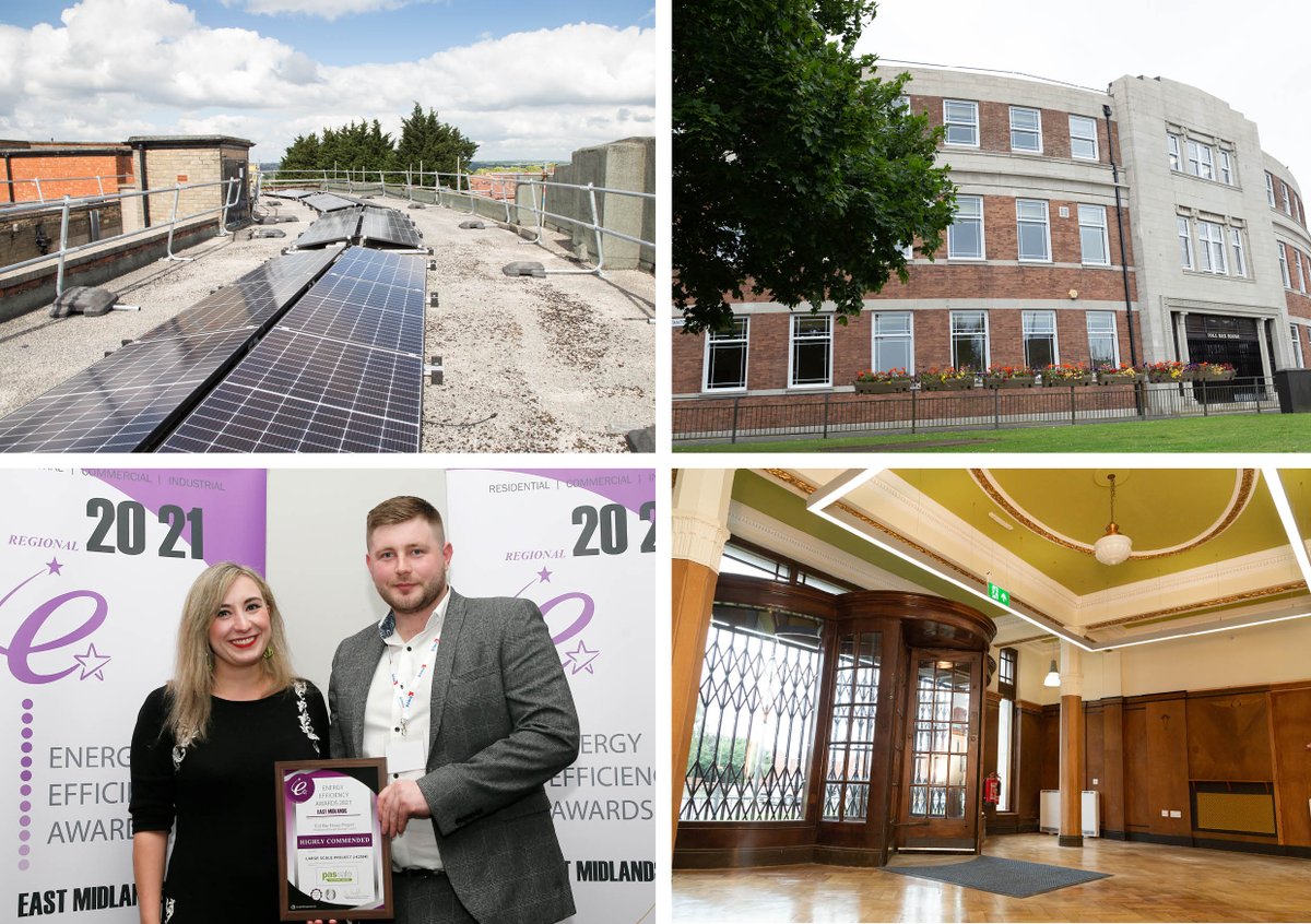The recently completed redevelopment of Toll Bar House has been highly commended by judges at the East Midlands #EnergyEfficiencyAwards.

Read more about the project, which is expected to reduce carbon emissions by 13 tonnes per annum: bit.ly/3mDQILx