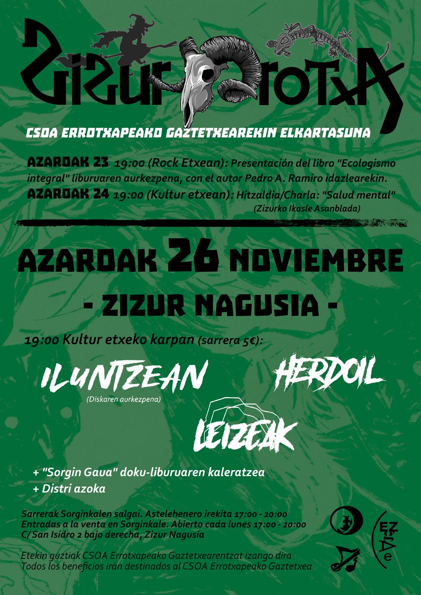 --ZIZUR ROTXA--

Azaroak 26 Noviembre
(Zizur Nagusia)