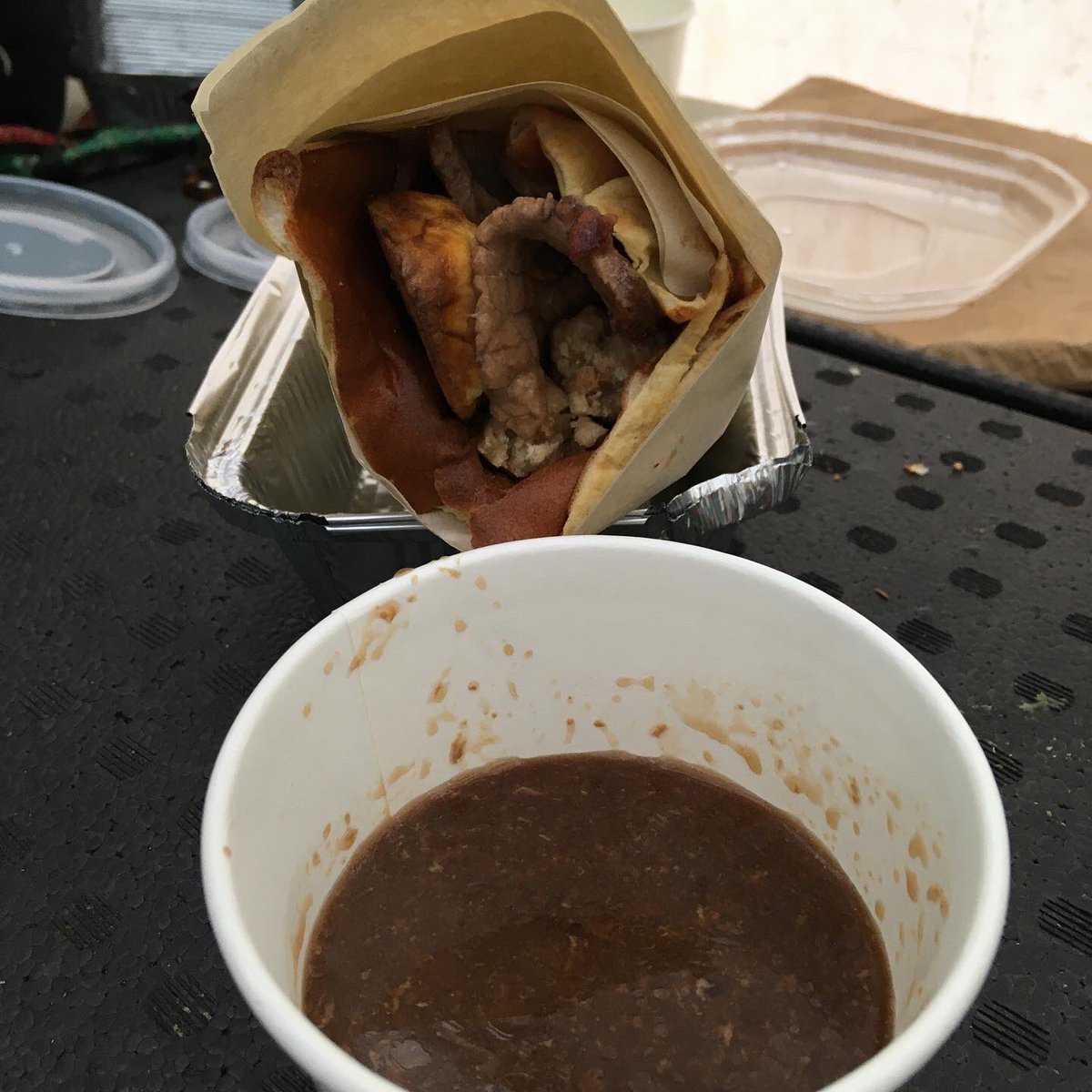 moo_stoo's tweet photo. It’s another cold and dry day here @FinzelsReachMkt perfect weather for a warming stew or Yorkshire pudding wrap. Find us here until 2. #finzelsreachmarket #bristolstreetfood #streetfooduk #stewanddumplings #yorkshirepuddingwrap #winterwarmer #comfortfood https://t.co/ibIXOrzjZV