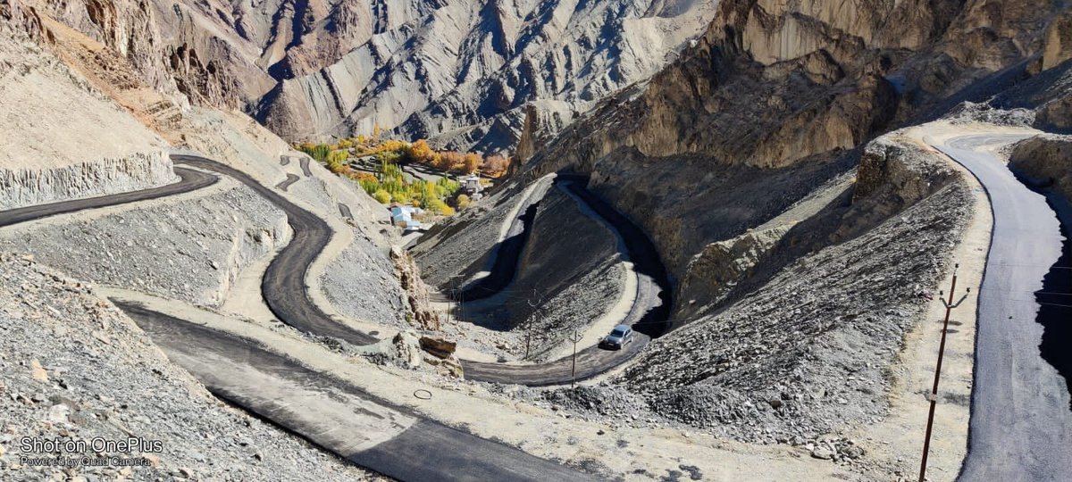 sahuajeet's tweet photo. 27.80 kms out of targeted 32 kms have been completed on #Chiktan #Kukshow #Dargo Road under #PMGSY for an approved cost of Rs. 3673.00 lakhs. Really a beautiful road. @ks_ladakhi @DIPR_Kargil @radionews_kargi @LAHDC_K @FerozKhan_Kgl @lg_ladakh @ddnewsladakh @prasarbharti https://t.co/MXoaUNlcEG
